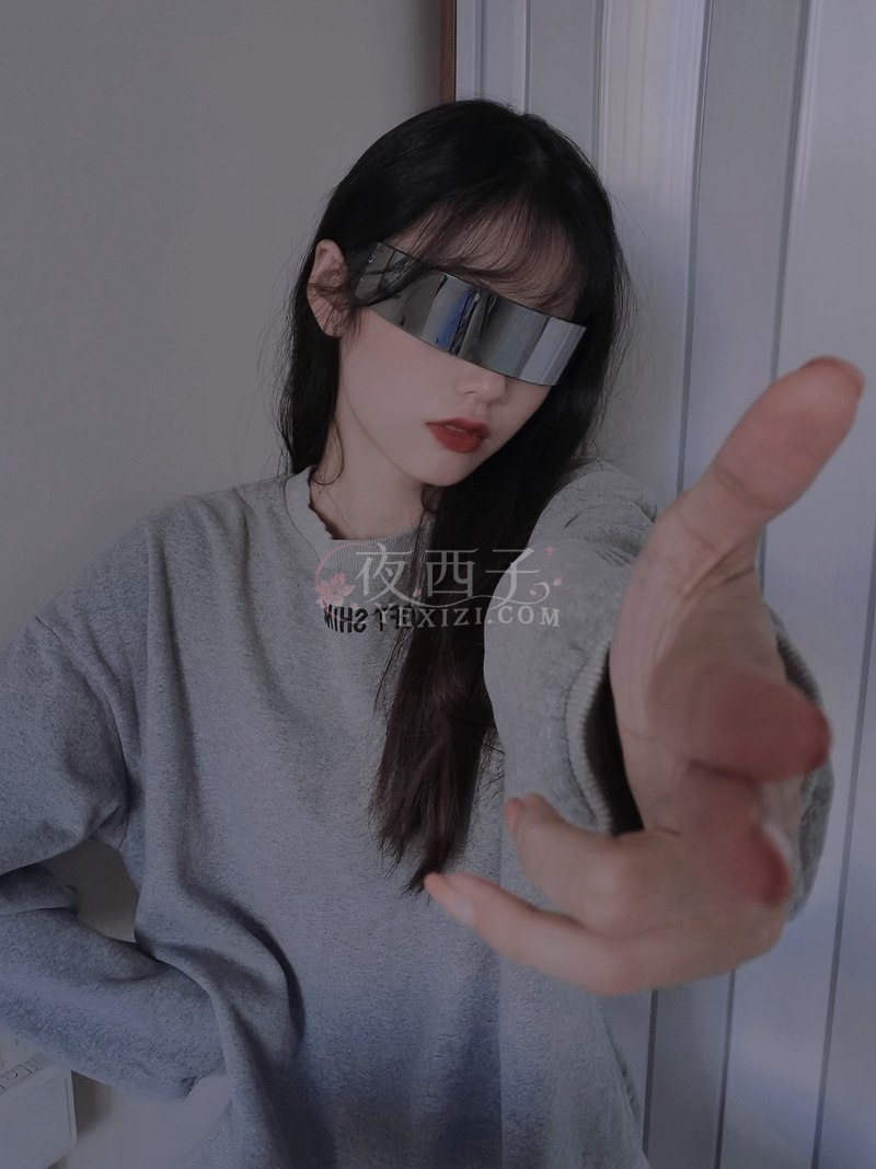 夜西子杭州养生网推荐—ins风超酷未来科技网红眼镜，让你怎么看怎么美怎么拍怎么SA哦~插图2