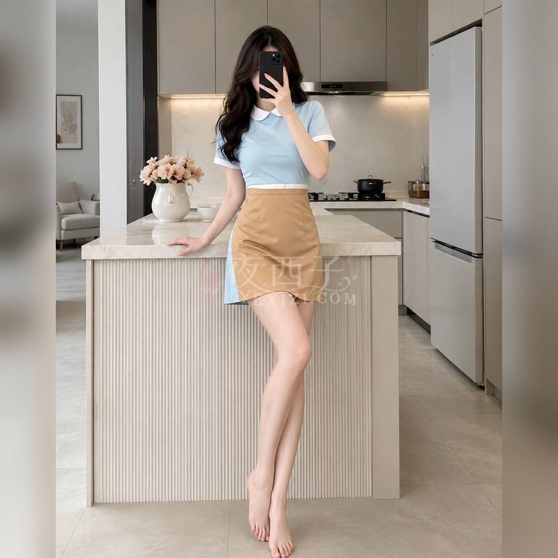OOTD丨好利来制服一上身，甜得像刚偷吃完奶油插图4