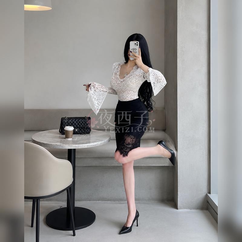 OOTD丨江南蕾丝半裙，软声细语也能把人钓住插图2