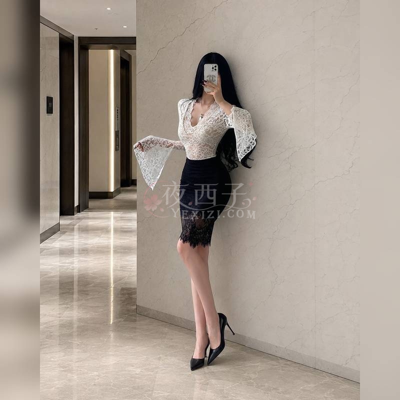 OOTD丨江南蕾丝半裙，软声细语也能把人钓住插图1